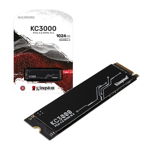 Kingston KC3000 PCIe 4.0 NVMe M.2 1024GB SSD - ASA Online