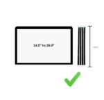 4 Pieces Laptop Screen Adhesive Double Sided Pull Tape 1719cm