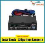 5.25 PC Front Panel USB 3.0 Audio eSATA Reader