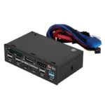 5.25 PC Front Panel USB 3.0 Audio eSATA Reader
