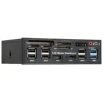 5.25 PC Front Panel USB 3.0 Audio eSATA Reader