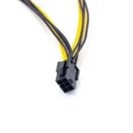 6 Pin to Dual 8 Pin GPU Splitter Cable
