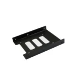 Black Metal 2.5 to 3.5 SSD HDD Mounting Bracket