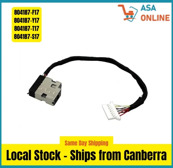 HP ProBook 430-470 G3G4 DC Jack Cable 804187-S17
