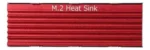 M.2 2280 NVMe SSD Aluminum Heat Sink with Thermal Cooling