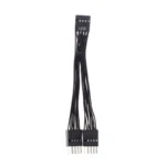 USB 2.0 9-pin Motherboard Splitter 1 to 2, 17cm