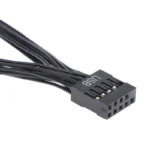 USB 2.0 9-pin Motherboard Splitter 1 to 2, 17cm