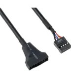 USB 3.0 19 Pin to USB 2.0 9 Pin Cable Adapter