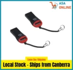 2-Pack USB 2.0 Micro SD/TF Card Reader
