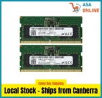 Crucial 16GB (2x8GB) DDR5-5600 SODIMM 44800 RAM