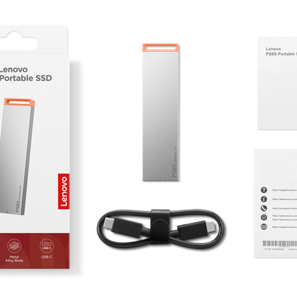 Lenovo Portable 2TB USB‑C SSD