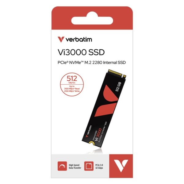 Verbatim 512GB PCIe NVMe M.2 SSD