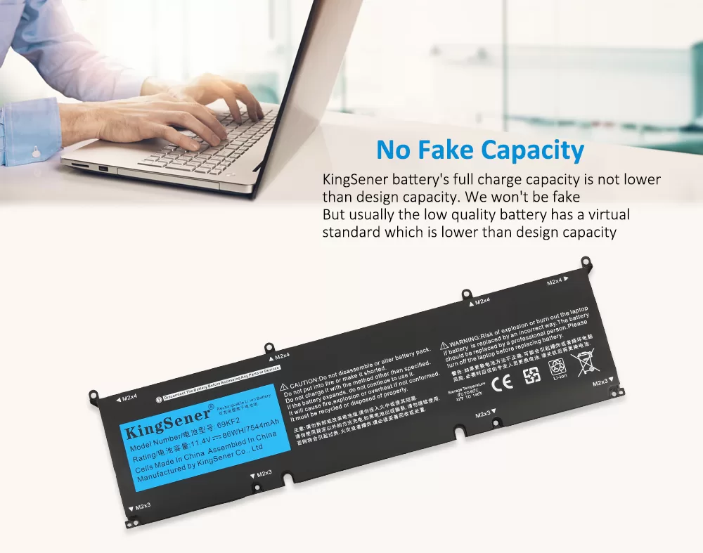 69KF2 Battery for Dell Alienware M15 M17 & XPS 15 – 11.4V 86Wh Replacement
