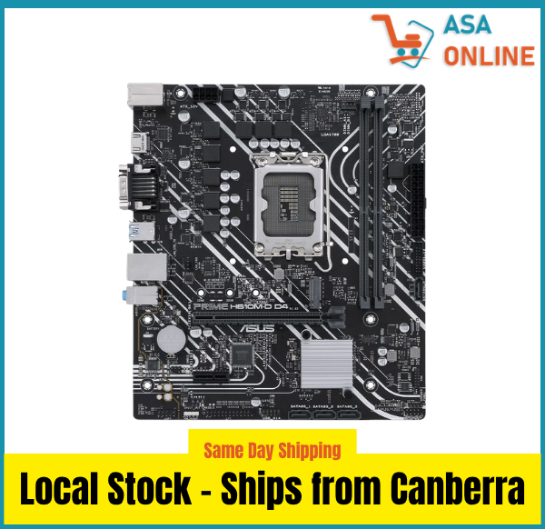Asus Prime H610M-D D4-CSM mATX Motherboard