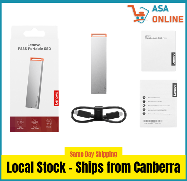 Lenovo Portable 2TB USB‑C SSD