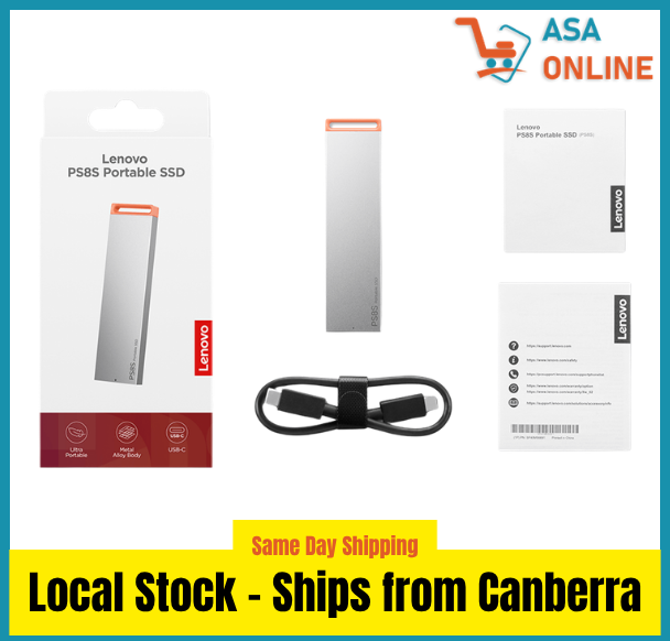 Lenovo Portable 2TB USB‑C SSD