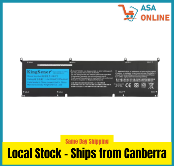 69KF2 Battery for Dell Alienware M15 M17 & XPS 15 – 11.4V 86Wh Replacement