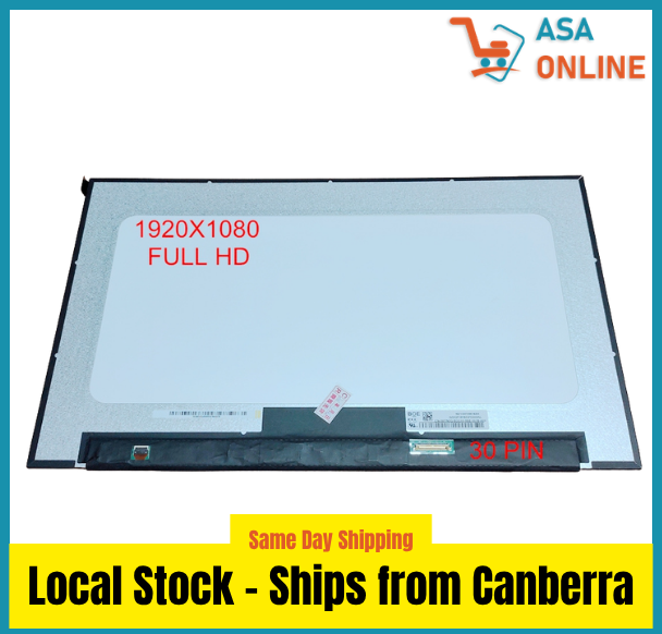 15.6inch FHD 30pins Screen NV156FHM-N4N V8.0 NV156FHM-N4T NV156FHM-N52 NV156FHM-N4L NV156FHM-N63 LP156WFC-SPB1 LP156WFC(SP)(MD) B156HAN02.5 LM156LFDL Includes a set of mounting tape