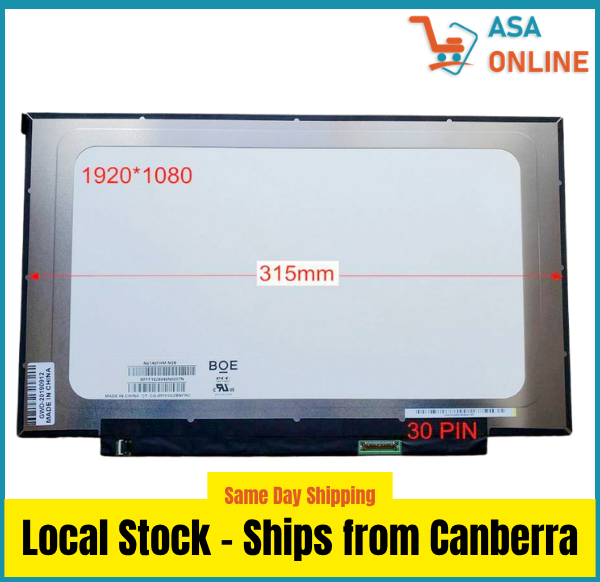 14.0 IPS 1920x1080 FHD 30pin Screen B140HAN03.4 NV140FHM-N62 N40HCE-EN1 NV140FHM-N49 NV140FHM-N4A N140HCA-EAC NV140FHM-N4K NV140FHM-N48 B140HAN04.0 LP140WFA SP D1 B140HTN02.0 MB140CS01-4 Includes a set of mounting tape