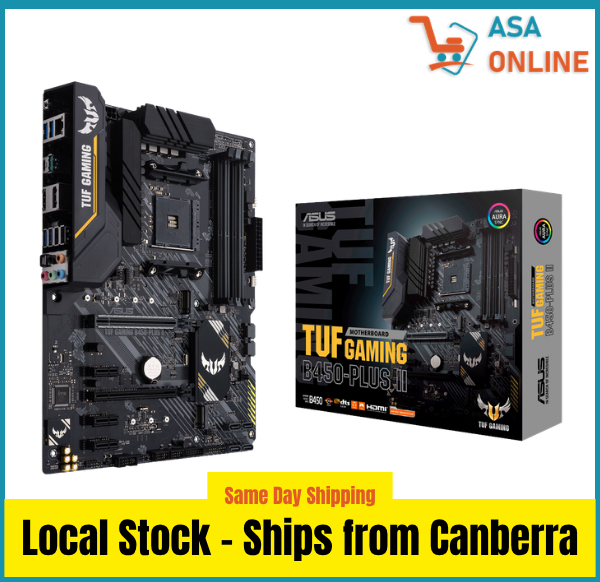 ASUS TUF Gaming B450 Plus II AM4 Motherboard