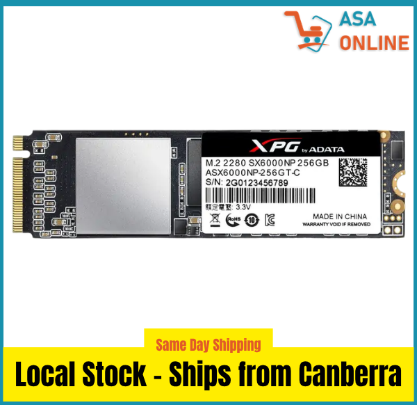 XPG SX6000 Pro 256GB NVMe M.2 SSD Drive