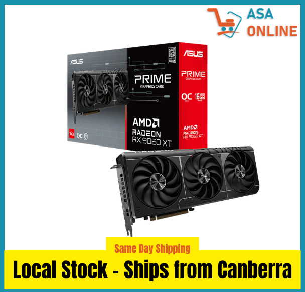 ASUS Prime RX 9060 XT 16GB OC GPU