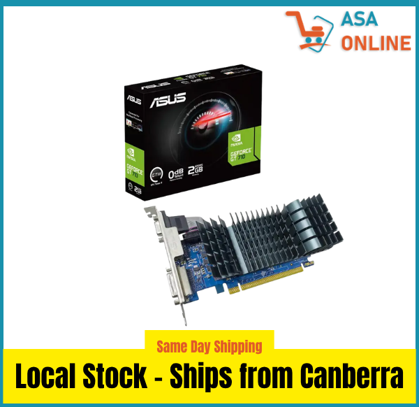 ASUS GT 710 2GB GDDR5 Low Profile Graphics Card