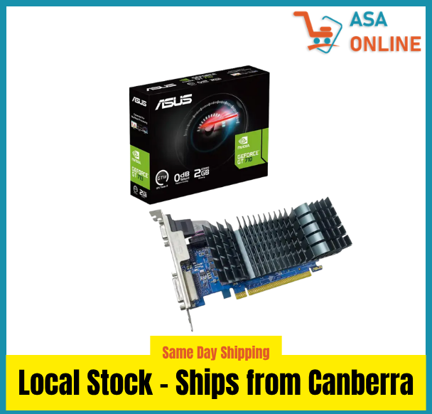 ASUS GT 710 2GB GDDR5 Low Profile Graphics Card
