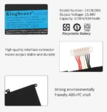 Kingsener C41N1904 Laptop Battery for ASUS ZenBook 14 UX425 UX425EA UX425UA UX325 UX363