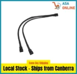4 Pin PWM Fan Splitter Cable 30cm Braided Sleeve
