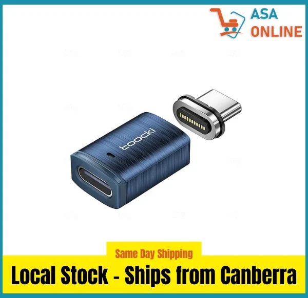 USB-C 3.0 Magnetic OTG Adapter | 100W Fast Charging & 480Mbps Transfer