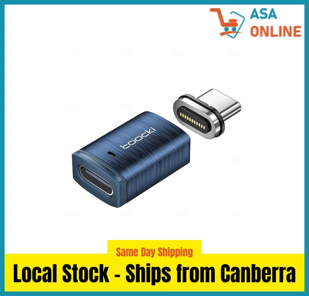 USB-C 3.0 Magnetic OTG Adapter | 100W Fast Charging & 480Mbps Transfer