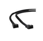 4 Pin PWM Fan Splitter Cable 30cm Braided Sleeve