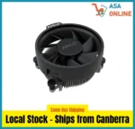 AMD Wraith Stealth Stock CPU Cooler for AM4/AM5 Ryzen – 65W Quiet PWM Fan