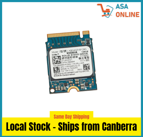 Kioxia 128GB NVMe M.2 2230 SSD Kioxia 128GB NVMe M.2 2230 SSD