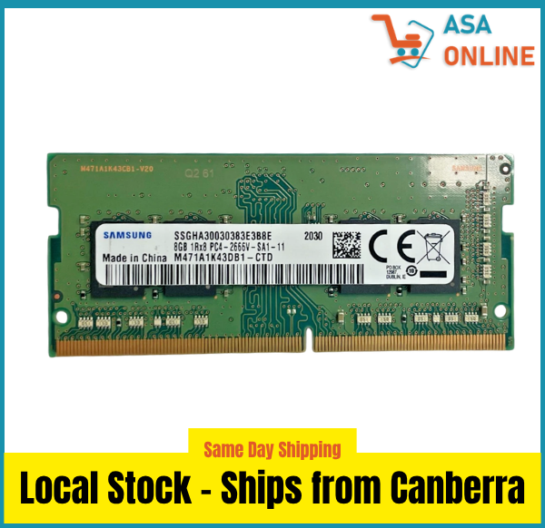 Samsung 8GB DDR4 Laptop Memory 2666MHz