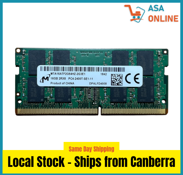 Micron 16GB DDR4 2400MHz SODIMM Laptop RAM