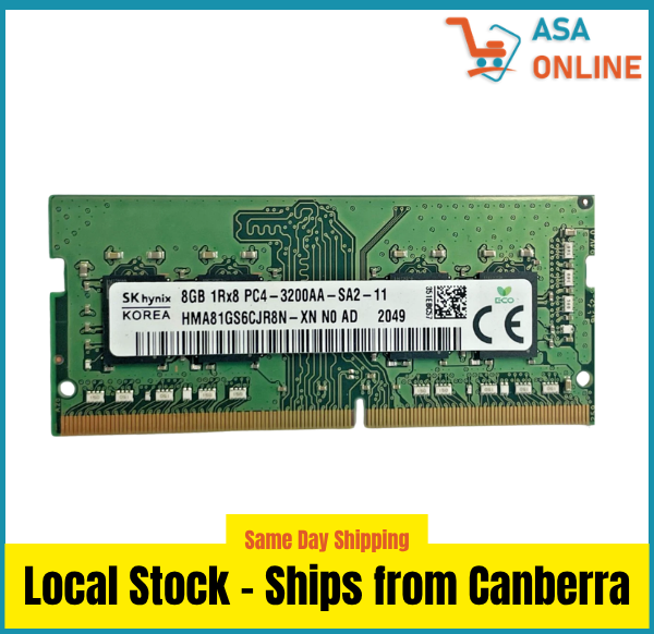 SK Hynix 8GB DDR4 Laptop RAM 3200MHz