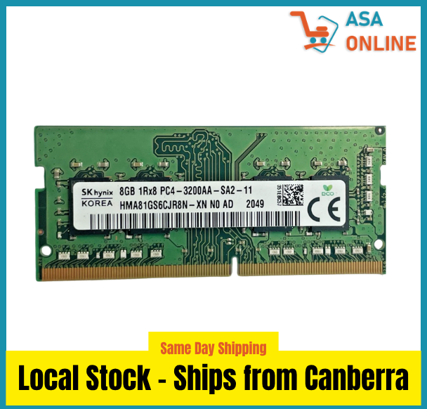 SK Hynix 8GB DDR4 Laptop RAM 3200MHz