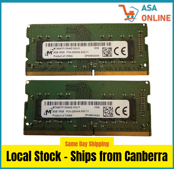 Micron 16GB DDR4 3200MHz Laptop RAM Kit
