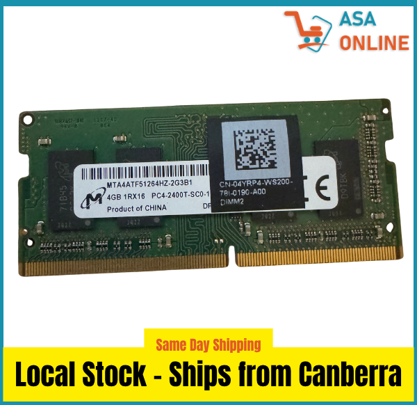 Micron 4GB DDR4‑2666 SODIMM Laptop RAM (PC4‑21300)