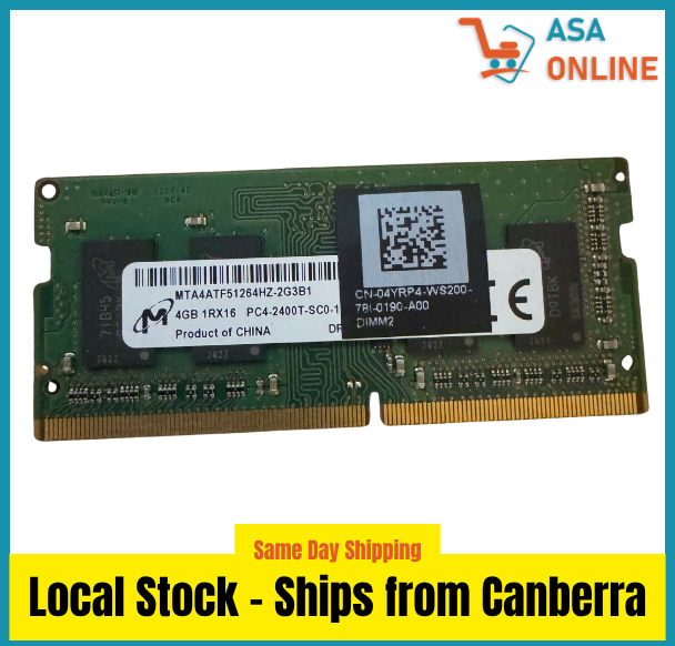 Micron 4GB DDR4‑2666 SODIMM Laptop RAM (PC4‑21300) Micron 4GB DDR4‑2666 SODIMM Laptop RAM (PC4‑21300)